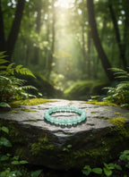 Aquamarine Premium Crystal Bracelet Men & Women