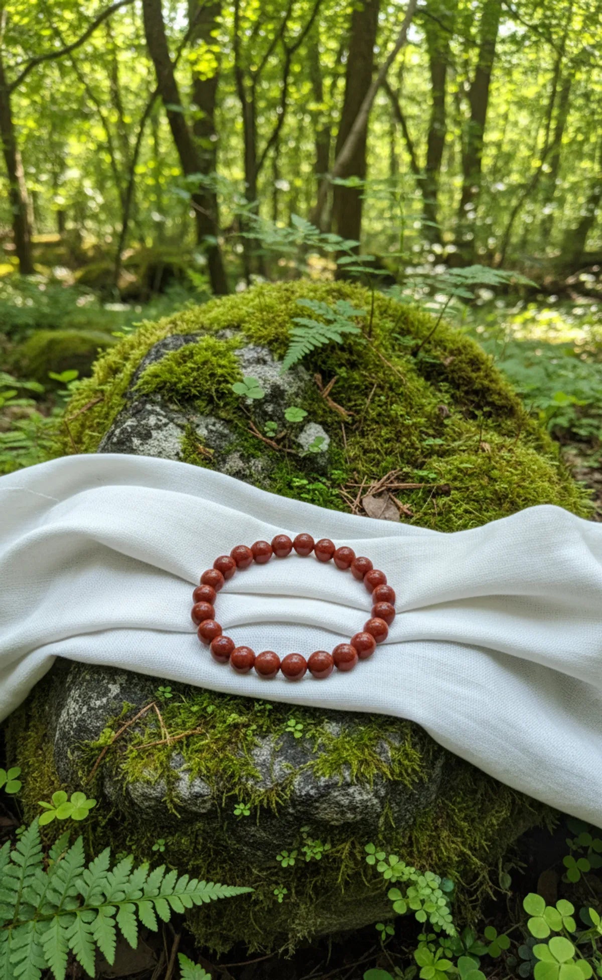 Red Premium Jasper Crystal Bracelet Men & Women