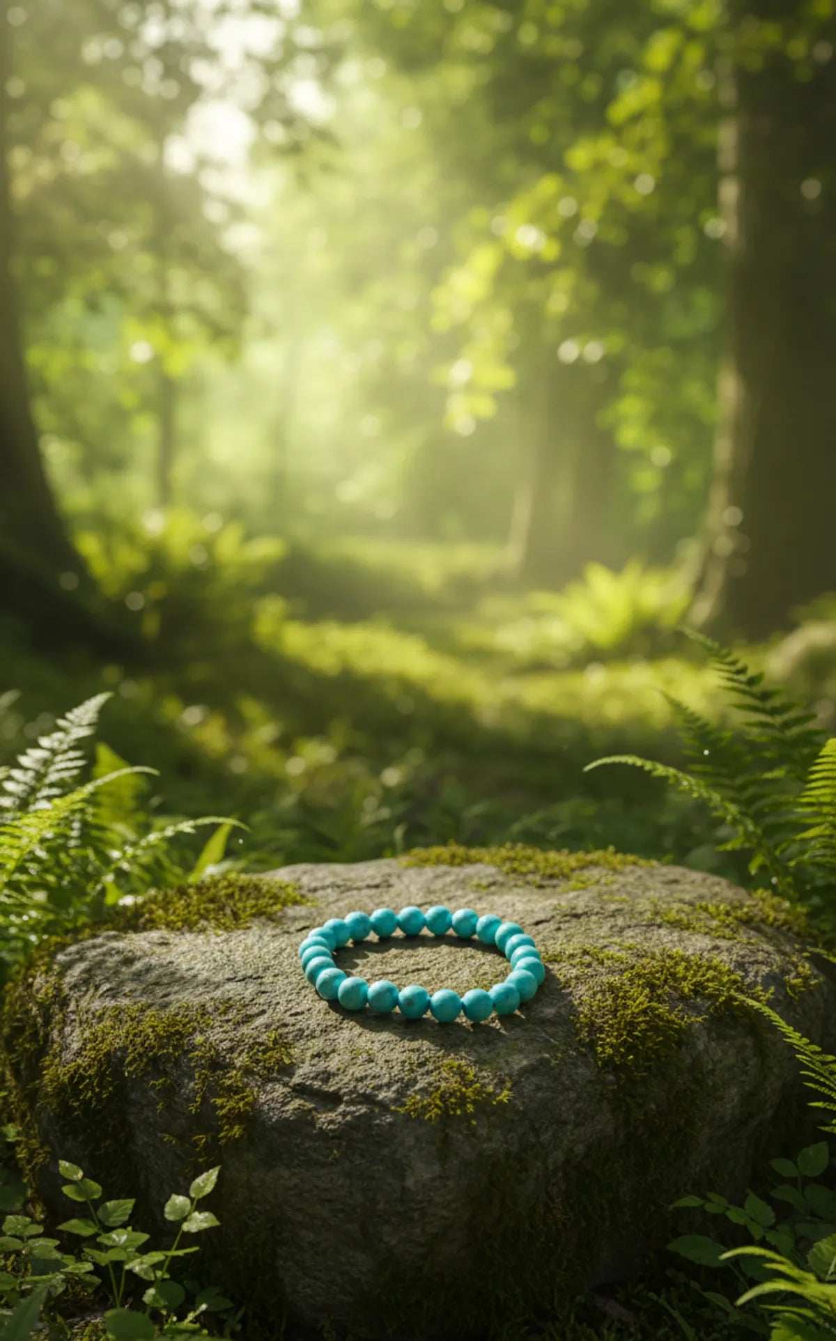 Sky Blue Premium Firoza Crystal Bracelet Men & Women