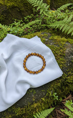 Yellow Premium Cats Eye Crystal Bracelet Men & Women